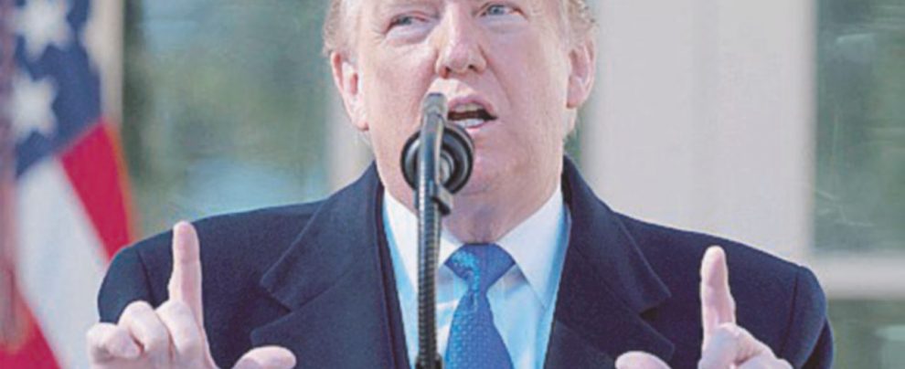 Il presidente Donald Trump - Ansa Muro con il Messico, raffica di ricorsi contro lo “stato di emergenza” di Trump