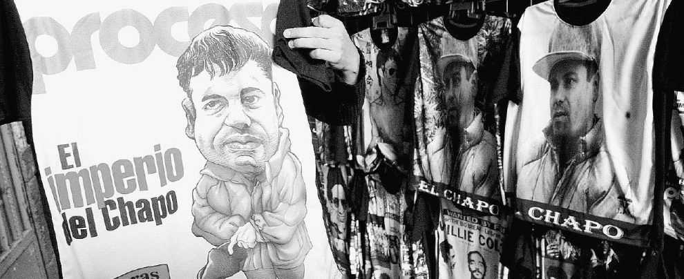 Come un “Che” Guevara - Magliette con l’immagine di “El Chapo” imperatore a Città del Messico - Ansa Vita stupefacente del re dei narcos