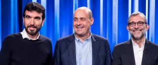 Copertina di Primarie Pd, i candidati in tv su Rai Tre ma confronto non c’è: Martina, Zingaretti e Giachetti intervistati separatamente