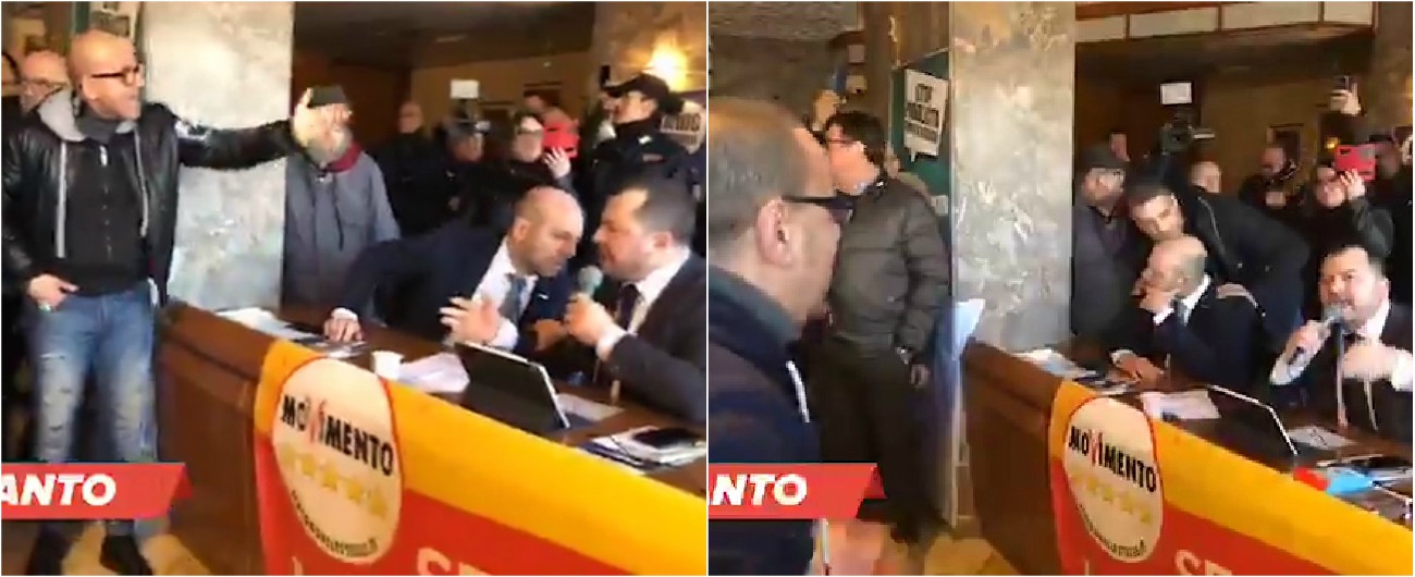 Copertina di Taranto, ambientalisti contestano deputati M5s: “Ci avete preso in giro tutti. Traditori, vergogna! Siete morti”