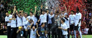 Copertina di Coppa Italia di basket, con la Vanoli Cremona (e Brindisi in finale) vince lo sport ‘normale’ della provincia italiana