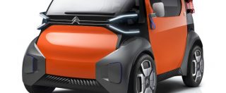 Copertina di Citroën Ami One Concept, il prototipo di biposto elettrica debutta a Ginevra – FOTO