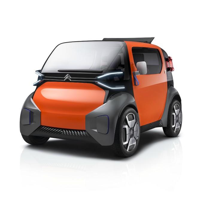 Copertina di Citroën Ami One Concept, il prototipo di biposto elettrica debutta a Ginevra – FOTO