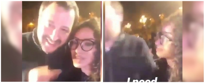 Copertina di “Io mi fido di lei”, Salvini sfottuto dalla finta fan sarda: “Posso dirti una cosa? Sei una m*** letale”. E lui reagisce così