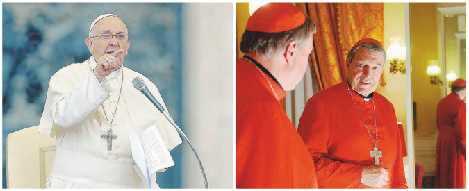 Pedofilia, Papa: ‘Parente del diavolo chi accusa Chiesa’. Errore nel press kit: ‘Pell condannato’. La sentenza non c’è ancora