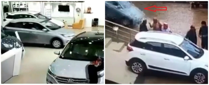 Copertina di “Papà, voglio quest’auto!”. La neopatentata fa la prova nella concessionaria, accelera e… il risultato è disastroso