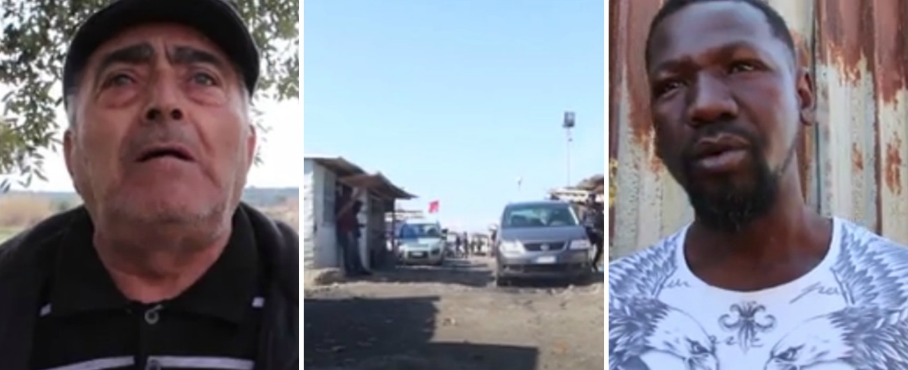 Copertina di S. Ferdinando, nella tendopoli dopo incendio. Imprenditore: ‘Salvini mandi le ruspe’. ‘Ma non possono tornare negli Sprar’