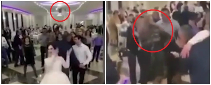 Copertina di La sposa lancia il bouquet, ma per prenderlo scoppia una battaglia: la rissa tra le invitate finisce così