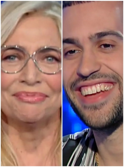 Copertina di Domenica In, Mara Venier e la sorpresa in diretta a Mahmood. Lui si emoziona e reagisce così: “No, vabbè…”