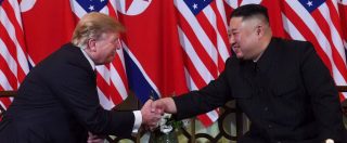 Copertina di Trump-Kim, la stretta di mano ad Hanoi Tycoon: “Nord Corea, potenziale infinito Dichiarazione di fine guerra? Vedremo”