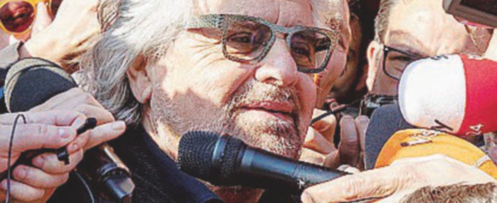 In scena - Beppe Grillo - Ansa “È una linea di cemento e calcestruzzo, i camion già vanno in giro mezzi vuoti”