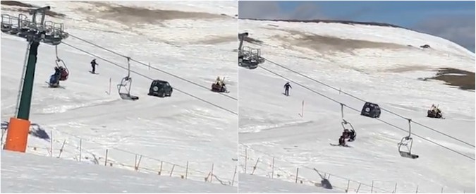 Copertina di Trento, anziano vuole andare al ristorante ma finisce sulle piste da sci. L’incredibile scena sul Col Rodella