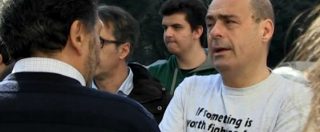 Copertina di Primarie Pd, code per votare il nuovo segretario: anche Zingaretti in fila al gazebo di piazza Mazzini