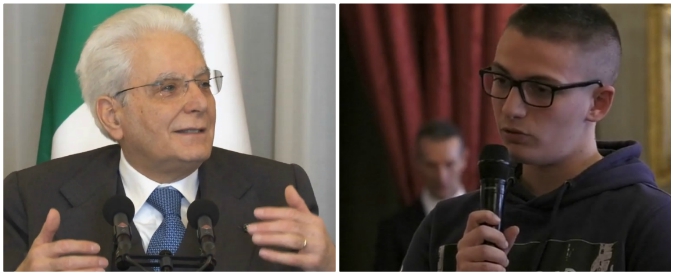 Copertina di “Presidente, chi è il vero politico?”. La domanda dello studente a Mattarella. E il capo dello Stato risponde così