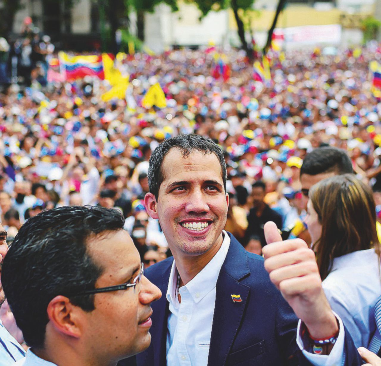 Copertina di Mi manda Washington: Guaidó ritorna a Caracas