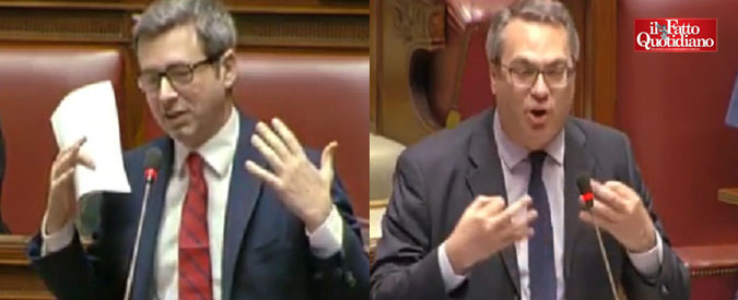 Copertina di Legittima difesa, D’Ettore (Fi) a M5s: “La votate per non andare a casa”. Poi a Orlando: “Sembrava Mr.Bean”