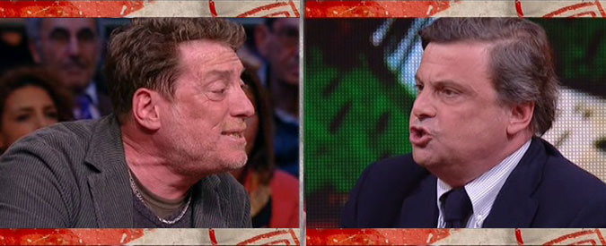 Copertina di Migranti, Calenda: “Aprire frontiere a tutti? Fuori di senno chi lo pensa. Sinistra dica parole chiare”. Bagarre in studio