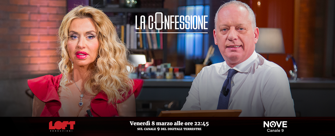 Copertina di La Confessione, Valeria Marini sul Nove: “Per chi ho votato? Salvini”. Gomez: “Giusto bloccare minorenni su una nave?”