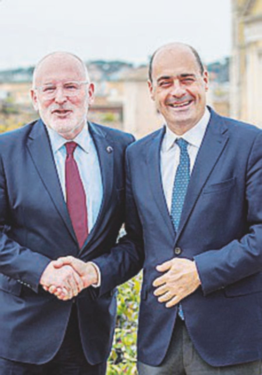Il Pd “sceglie” il Pse: Zingaretti vede Timmermans