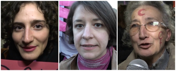 Milano, migliaia di persone al corteo di ‘Non una di meno’: “Diritti delle donne? Stiamo tornando indietro di 60 anni”
