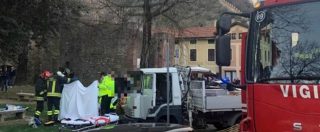 Copertina di Vicenza, camion in fuga travolge famiglia: bimbo di 14 mesi in gravissime condizioni