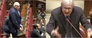 Copertina di Crosetto, l’Aula accetta le dimissioni e applaude. Lui commosso ma Sgarbi: “Camera masochista, perché si è candidato?”