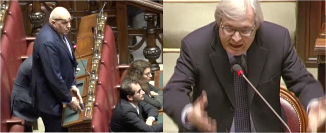 Copertina di Crosetto, l’Aula accetta le dimissioni e applaude. Lui commosso ma Sgarbi: “Camera masochista, perché si è candidato?”
