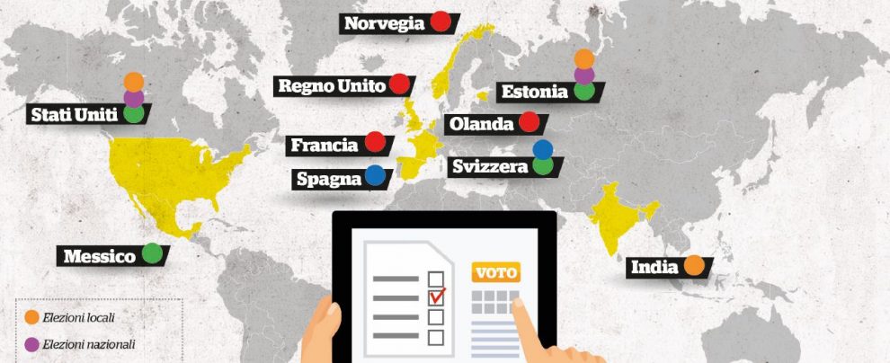 Il M5S vuole il voto digitale: dove funziona e dove no Il M5S vuole il voto digitale: dove funziona e dove no