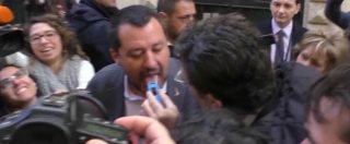 Copertina di Salvini sorpreso fuori dalla Camera per un test antidroga: il ministro si sottopone all’esame e va a finire così