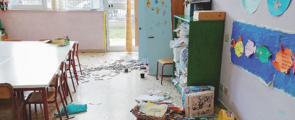 Scuola per l’infanzia - I danni alle aule della materna “Leonardo Sciascia” dello Zen 1 a Palermo - Tra Brancaccio e Zen 1, la paranza dei bambini di Cosa nostra all’asilo