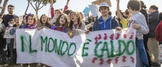Global Strike for Future, lo sciopero per il clima visto dai bambini in piazza a Roma: “Ho paura che la terra muore o si secca”