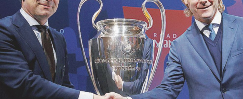 Rivali - Marc Overmars dell’Ajax e Pavel Nedved della Juve - Ansa La Juventus trova i “ragazzacci” dell’Ajax