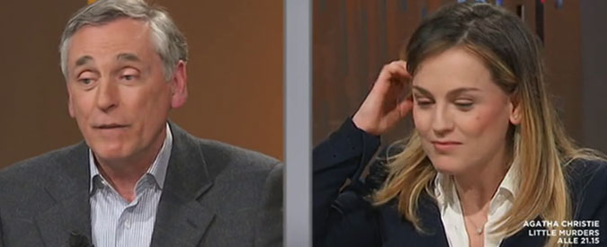 Copertina di Clima, battibecco a La7 tra Tommasi (Libero) e Pasini (Cnr). Lo scienziato alla giornalista: “Ragionamento banale”