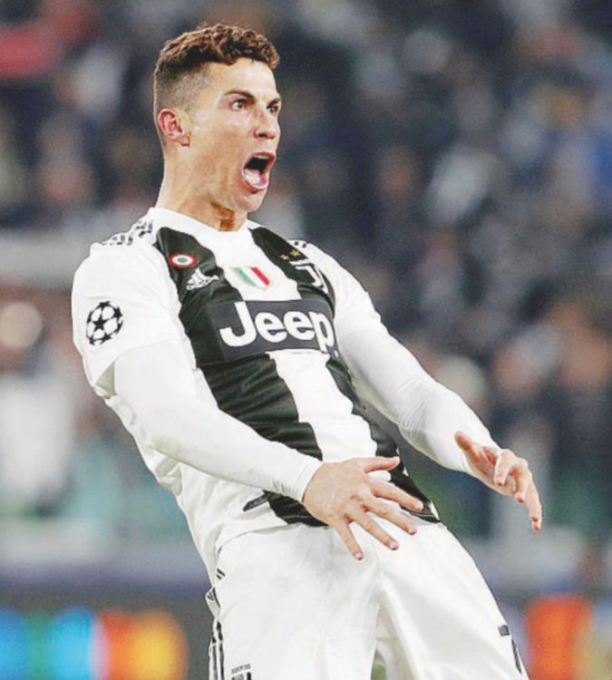Esultanze - Cristiano Ronaldo - ANSA Juve: Cr7 va punito. È la regola dell’Uefa