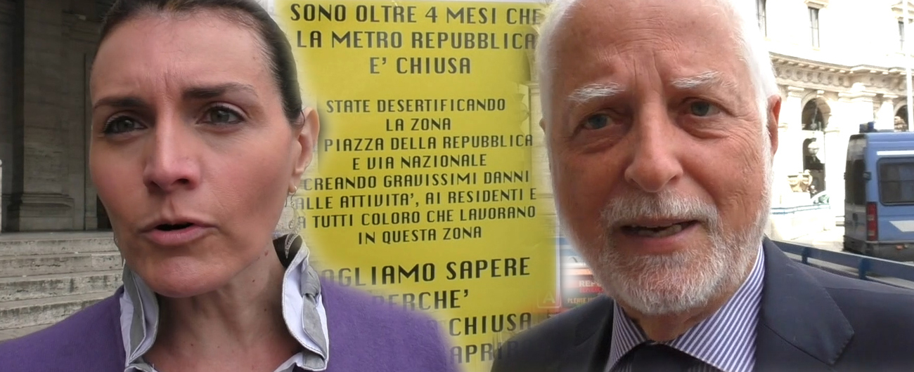 Copertina di Roma, la metro Repubblica chiusa da 5 mesi. Commercianti: “Perso il 40% dei fatturati. Ritardi con affitti e stipendi”