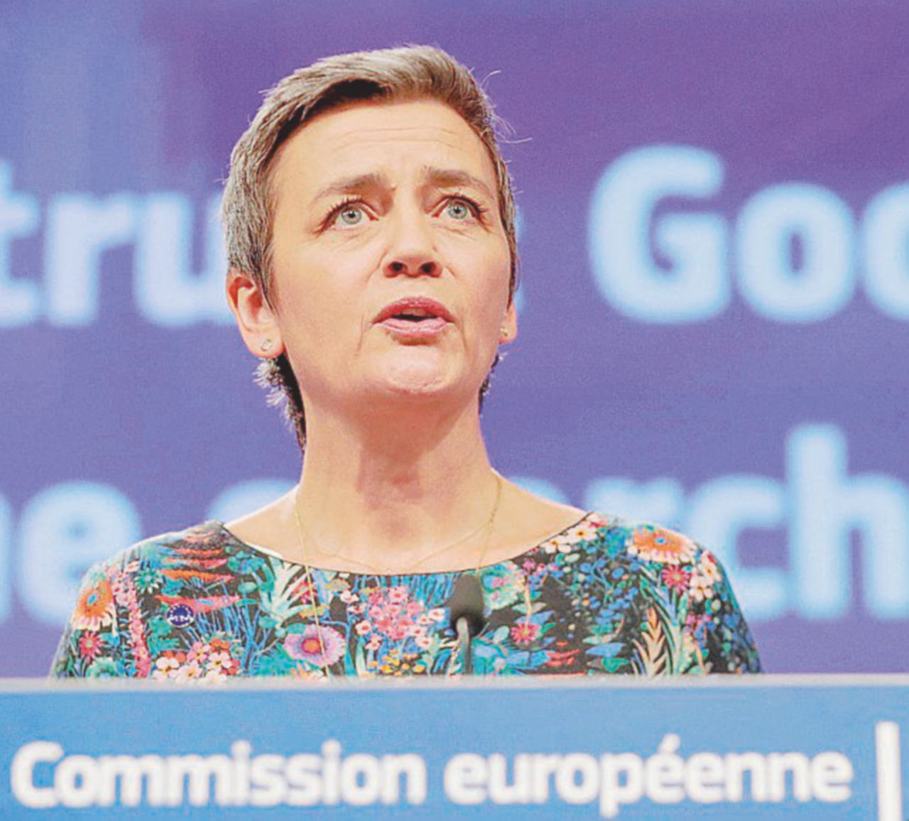 Sotto attacco - La commissaria Ue alla Concorrenza, Margrethe Vestager - Ansa Banche, Bruxelles scarica i suoi errori sull’Italia