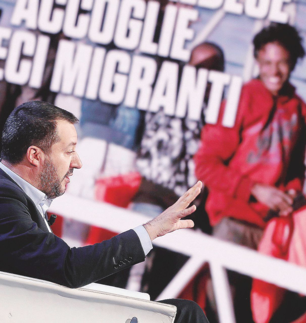 Il ministro della Paura - La linea politica tenuta dal capo leghista continua a pagare - Ansa Se Salvini ha un problema, sinistra e M5S lo soccorrono