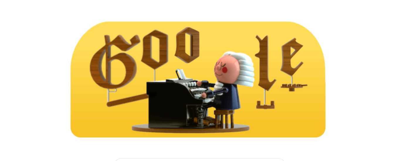Il Doodle di oggi fa suonare tutti come Bach grazie all’Intelligenza Artificiale