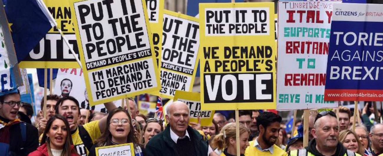 Brexit, petizione sul sito del Parlamento: oltre 4 milioni chiedono lo stop all’uscita dall’Unione europea
