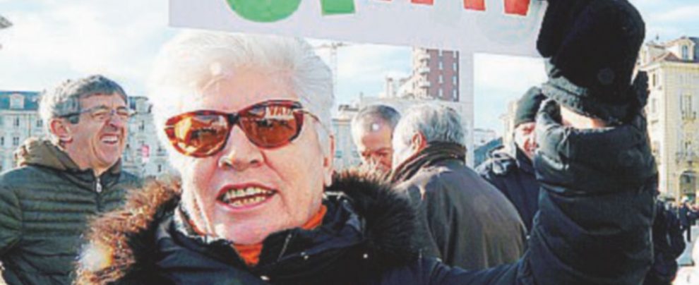 Il flash mob Sì Tav La marcia per il clima sparisce dai giornali