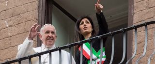 Copertina di Papa Francesco in Campidoglio auspica “rinascita morale della città”. Poi l’invito all’integrazione: “Dignità delle periferie”
