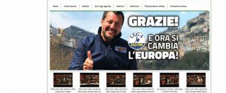 Copertina di Se si digita www.m5s.it si apre il sito della Lega con Matteo Salvini