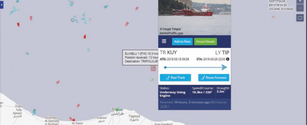Il post su Fb - La posizione dell’imbarcazione soccorsa postata da Matteo Salvini su Facebook - Migranti, il mistero del mercantile dirottato