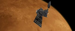 Copertina di Marte, la Nasa: “Trovati livelli alti di metano”. L’esperto italiano: “L’origine potrebbe essere biologica o geologica”