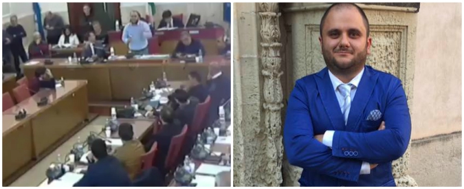 Copertina di “Pagliaccio, figlio del male assoluto”. Il sindaco di Nardò (Lecce) perde la testa e inveisce contro il consigliere Pd