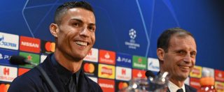 Copertina di Champions League, Allegri: “Difficile che Cristiano Ronaldo ci sia contro l’Ajax”