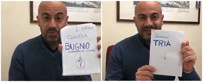 Copertina di Caso Bugno, Paragone: “Figli e figliastri non devono avere trattamenti di favore. Tria speghi questa storia al M5s”