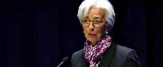 Crescita, Lagarde (Fmi): “70% del mondo rallenta, ma non prevedo recessione. Bisogna evitare passi falsi, come sui dazi”