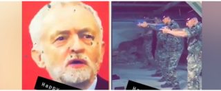 Copertina di Gruppo di soldati spara alla sagoma del leader laburista Corbyn e il video finisce in Rete: scandalo nell’esercito inglese