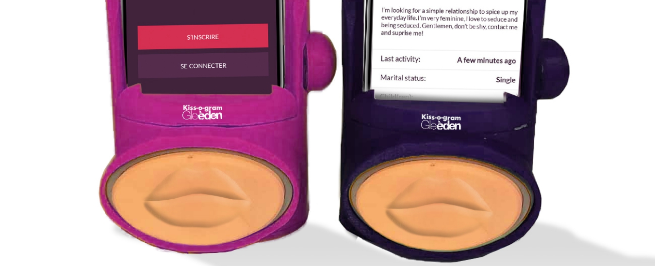 Copertina di Nascono i baci via smartphone. Vada per i sex toys, ma baciarsi così proprio no!